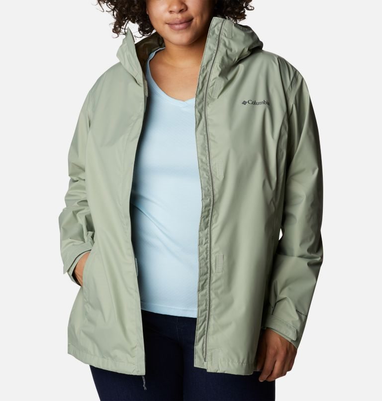 Jacheta Columbia Arcadia II Dama Masline Verzi | Plus Size CU1A80SQ9